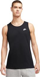 Nike Sportswear Ανδρική Αθλητική Μπλούζα Αμάνικη Μαύρη