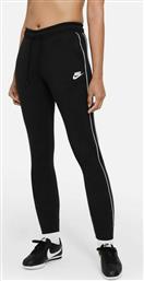 Nike Sportswear Παντελόνι Γυναικείας Φόρμας με Λάστιχο Μαύρο Fleece από το Spartoo