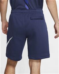 Nike Sportswear Club Αθλητική Ανδρική Βερμούδα Navy Μπλε από το Zakcret Sports