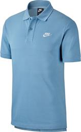 Nike Sportswear Club Essentials Ανδρική Μπλούζα Polo Κοντομάνικη Γαλάζια από το Cosmossport