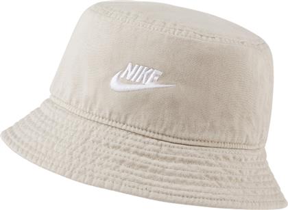 Nike Sportswear Υφασμάτινo Ανδρικό Καπέλο Στυλ Bucket Μπεζ DC3967-072 από το HallofBrands