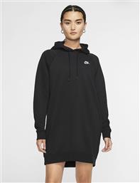 Nike Sportswear Essential Mini Μακρυμάνικο Αθλητικό Φόρεμα Μαύρο από το Asos