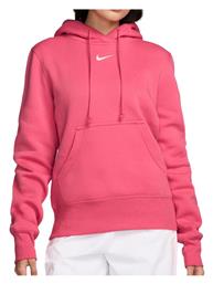 Nike Sportswear Phoenix Γυναικείο Φούτερ με Κουκούλα Aster Pink / Sail