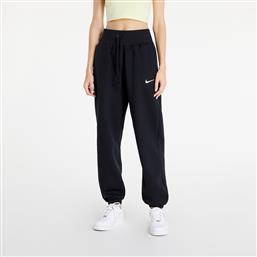 Nike Sportswear Phoenix Παντελόνι Γυναικείας Φόρμας με Λάστιχο Μαύρο Fleece