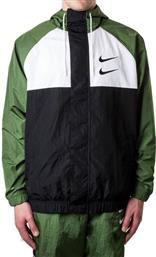 Nike Sportswear Swoosh Black/White/Green από το Zakcret Sports