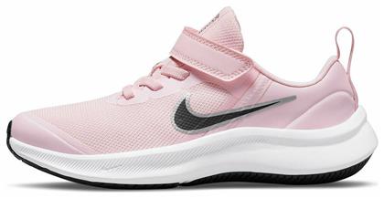 Nike Star Runner 3 Αθλητικά Παιδικά Παπούτσια Running με Σκρατς Pink Foam / Black