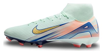 Nike Superfly 10 Academy Mercurial Dream Speed FG/MG Ψηλά Ποδοσφαιρικά Παπούτσια με Τάπες Barely Green / Crimson Pulse / Metallic Gold Coin