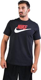 Nike Tee Brand Mark AR4993-013 Black / Red από το Athletix