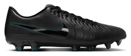 Nike Tiempo Legend 10 Club FG/MG Χαμηλά Ποδοσφαιρικά Παπούτσια με Τάπες Black / Hyper Royal / Chrome από το Outletcenter