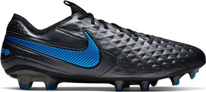 Nike Tiempo Legend 8 Elite FG Χαμηλά Ποδοσφαιρικά Παπούτσια με Τάπες Black / Blue Hero