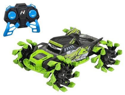 Nikko RC Rock Crusher Techno Green Τηλεκατευθυνόμενο Αυτοκίνητο Crawler