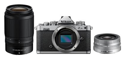 Nikon Z Fc Kit (Z DX 16-50mm F3.5-6.3 VR + Z DX 50-250mm F4.5-6.3 VR) Ασημί από το Public