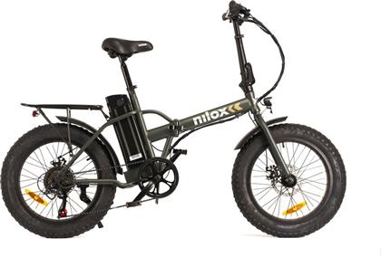 Nilox Doc X8 Plus 20'' Πράσινο Ηλεκτρικό Ποδήλατο Trekking με 7 Ταχύτητες και Δισκόφρενα από το Public