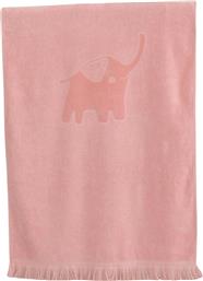 Nima Happyland Jacquard Παιδική Πετσέτα Θαλάσσης σε Ροζ χρώμα 140x70cm