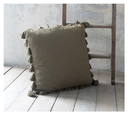 Nima Μαξιλάρα Δαπέδου 65x65 Lieve Khaki από το Designdrops