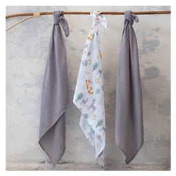 Nima Πάνα Αγκαλιάς 120x120cm 3τμχ