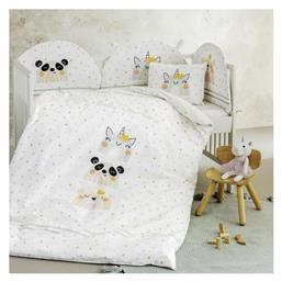 Nima Σετ Βρεφική Παπλωματοθήκη με Μαξιλαροθήκη Πολύχρωμη 110x145εκ.