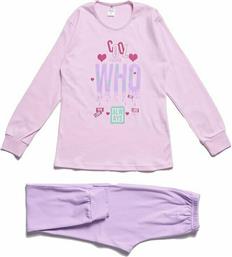 Nina Club Παιδική Πιτζάμα Χειμωνιάτικη Βαμβακερή Ροζ Cool Fashion από το Closet22