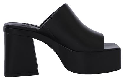 Nine West Danzi 3 Mules με Χοντρό Ψηλό Τακούνι σε Μαύρο Χρώμα από το Z-mall