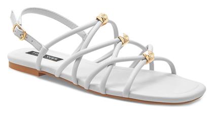 Nine West Γυναικεία Σανδάλια σε Λευκό Χρώμα