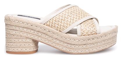 Nine West Mules με Χοντρό Τακούνι σε Χρώμα