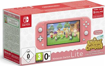 Nintendo Switch Lite 32GB Coral Animal Crossing: New Horizons (Official Bundle) από το Media Markt
