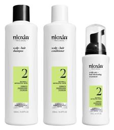 Nioxin Promo Scalp & Hair System 2 Φυσικά Μαλλιά Προοδευτική Αραίωση Shampoo 150ml & Conditioner 150ml & Treatment Serum 40ml από το Zizel