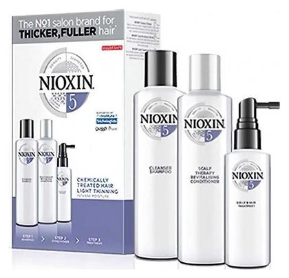 Nioxin System 5 Trial Kit Σετ Θεραπείας Μαλλιών 3τμχ