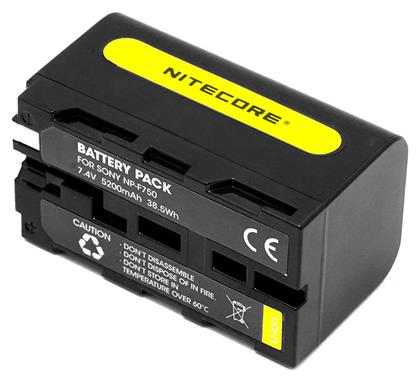 NiteCore Μπαταρία Βιντεοκάμερας NP-F750 5200mAh Συμβατή με Sony από το e-shop