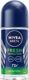 Nivea Men Fresh Sensation Αποσμητικό 72h σε Roll-On 50ml από το Pharm24