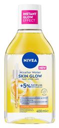 Nivea Micellar Water Ντεμακιγιάζ Skin Glow για Ευαίσθητες Επιδερμίδες 400ml