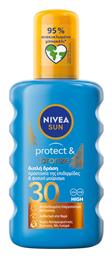 Nivea Protect & Bronze SPF30 Αντηλιακή Λοσιόν 200ml
