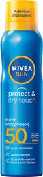 Nivea Protect & Dry Touch Αδιάβροχο Αντηλιακό Mist για το Σώμα SPF50 200ml