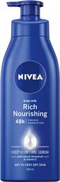 Nivea Rich Nourishing Ενυδατική Lotion Σώματος για Ξηρές Επιδερμίδες 400ml από το Pharm24