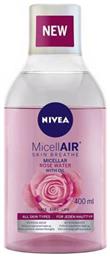 Nivea Rose Water With Oil Micellar Water Ντεμακιγιάζ 400ml