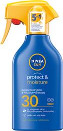 Nivea Sun Moisturising Trigger Αδιάβροχη Αντηλιακή Λοσιόν για το Σώμα SPF30 σε Spray 300ml από το Pharm24