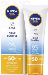 Nivea Sun UV Αδιάβροχη Αντηλιακή Κρέμα Προσώπου SPF50 50ml από το Pharm24