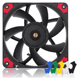 Noctua NF-A12x15 Chromax.Black.Swap Case Fan 120mm με Σύνδεση 4-Pin PWM