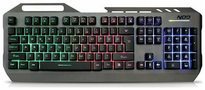 NOD Defender Gaming Πληκτρολόγιο με RGB φωτισμό (Αγγλικό US) από το e-shop