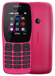 Nokia 110 (2019) Dual SIM Κινητό με Κουμπιά (Αγγλικό Menu) Ροζ
