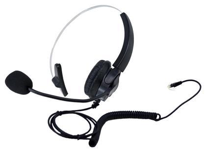 Noozy Headset RJ9 με Μικρόφωνο για Σταθερά Τηλέφωνα από το Public