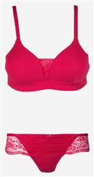 Norddiva Δαντελένιο Σετ Εσωρούχων Σουτιέν με Brazil