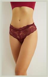 Norddiva Lingerie Daniela Γυναικείο String με Δαντέλα Μπορντό από το Closet22