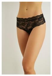 Norddiva Lingerie Daniela Γυναικείο String με Δαντέλα Μαύρο από το Closet22