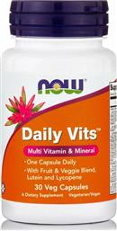 Now Foods Daily Vits 30 Φυτικές Κάψουλες από το Pharm24