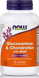 Now Foods Glucosamine & Chondroitin with MSM 90 κάψουλες από το Pharm24