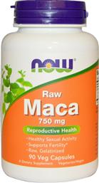 Now Foods Maca 750mg 90 φυτικές κάψουλες