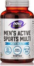 Now Foods Men's Active Sports Multi 90 μαλακές κάψουλες από το Pharm24