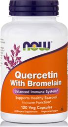 Now Foods Quercetin with Bromelain Προβιοτικά 120 φυτικές κάψουλες από το Pharm24