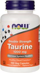 Now Foods Taurine 1000mg 100 κάψουλες από το Pharm24